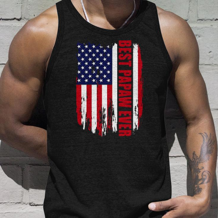 Best Papaw Ever Us Flag Patriotic 4Th Of July American Flag Unisex Tank Top Gifts for Him