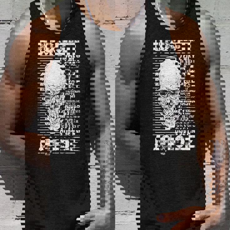 Burgett Name Gift Burgett Ive Only Met About 3 Or 4 People Unisex Tank Top Gifts for Him