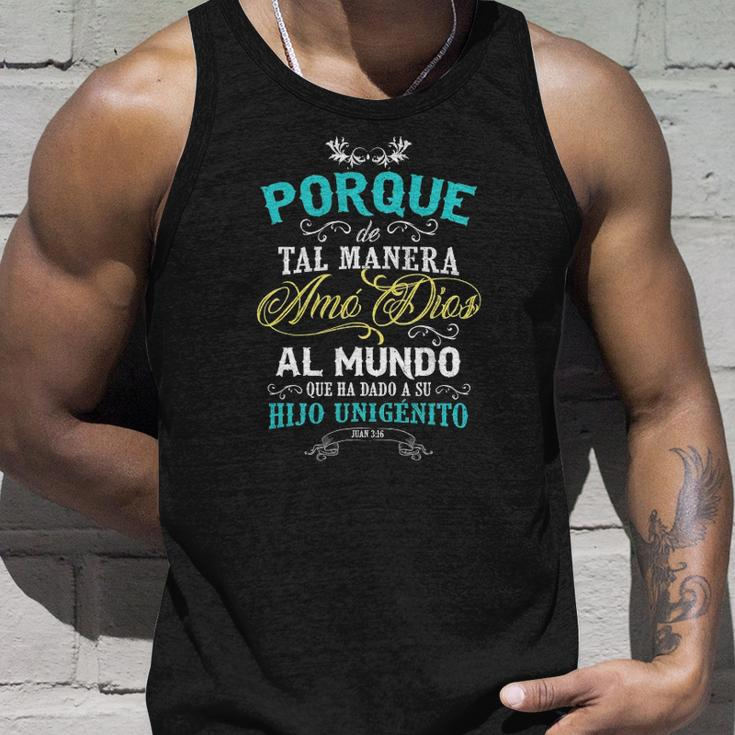 Christian S In Spanish Camisetas Sobre Jesus Unisex Tank Top Gifts for Him