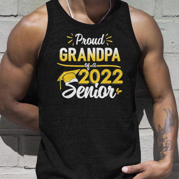 Class Of 2022 Graduation Proud Grandpa Of A 2022 Senior Unisex Tank Top Gifts for Him