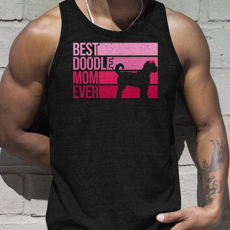 Cool Doodle Mom Art Women Girl Aussiedoodle Goldendoodle Dog Tank Top Gifts for Him