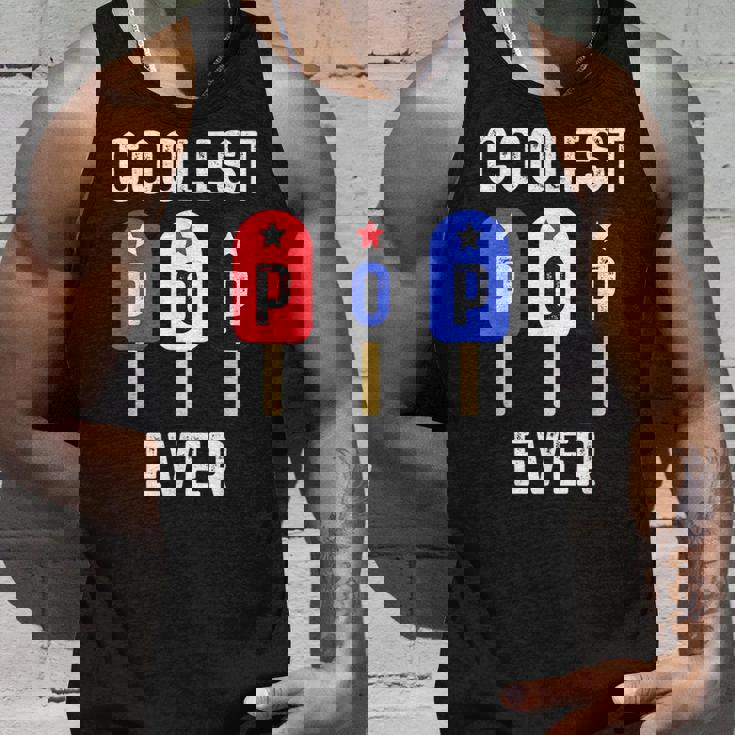 Coolest Pop Ever Popsicle Men Best Dad Ever Cool Fathers Day Tank Top Gifts for Him Coolest Pop Ever Popsicle Men Best Dad Ever Cool Fathers Day Tank Top Gifts for Him