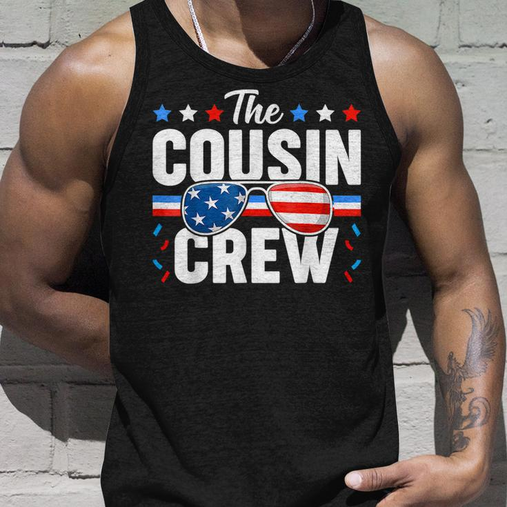 Cousin Crew 4Th Of July Patriotic American Family Matching Unisex Tank Top Gifts for Him