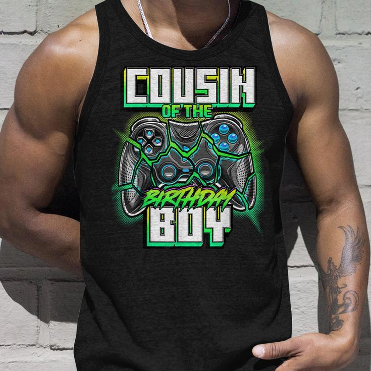 Cousin Of The Birthday Boy Matching Family Video Game Party Unisex Tank Top Gifts for Him