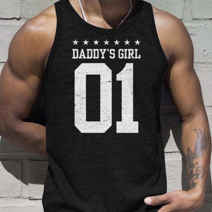 Daddys Girl 01 Family Matching Women Daughter Fathers Day Unisex Tank Top Gifts for Him