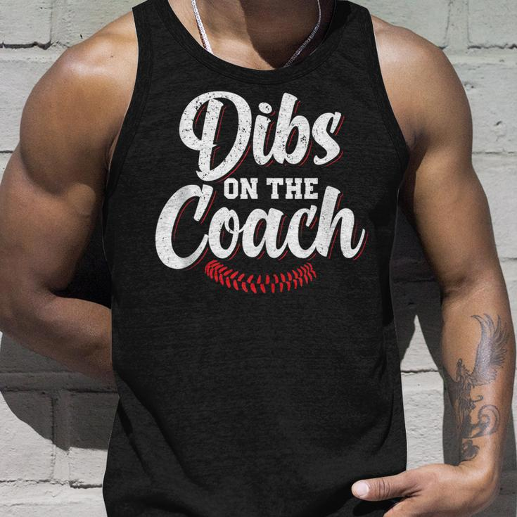 Dibs On The Coach Funny Coach Lover Apperel Unisex Tank Top Gifts for Him