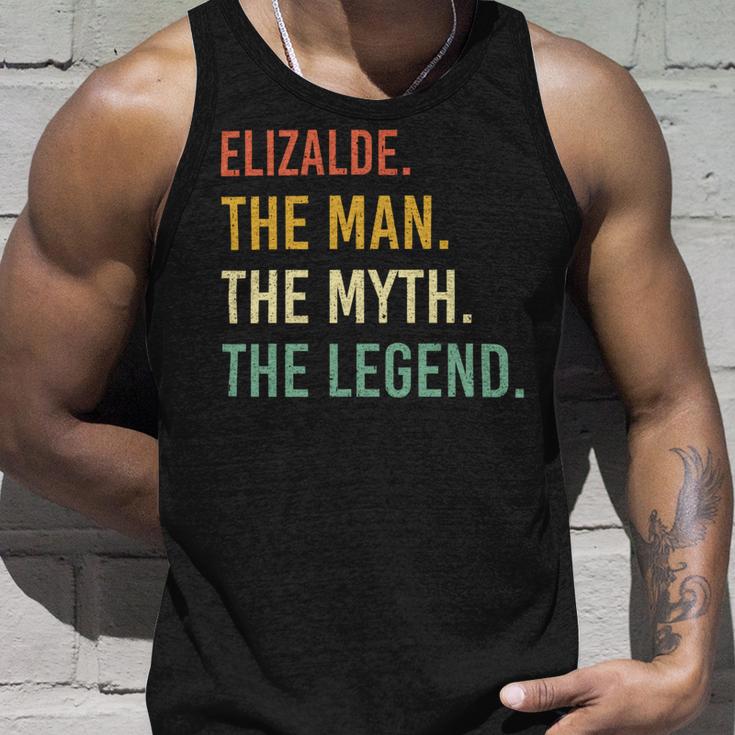 Elizalde Name Shirt Elizalde Family Name V3 Unisex Tank Top Gifts for Him