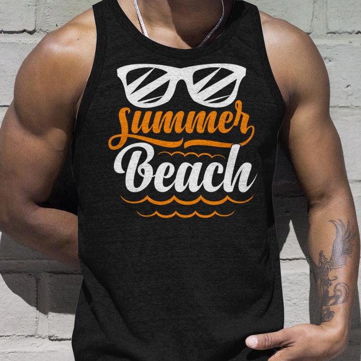 Enjoy The Summer Summer Vacation Unisex Tank Top Gifts for Him