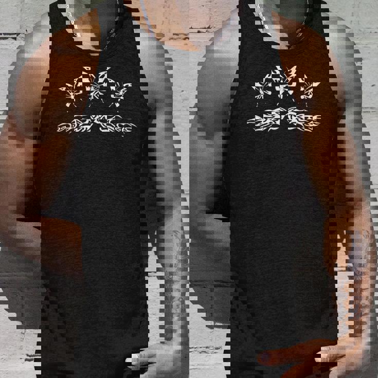 Fairycore Butterfly Tattoo Flames Y2k Goth Aesthetic Unisex Tank Top Gifts for Him Fairycore Butterfly Tattoo Flames Y2k Goth Aesthetic Unisex Tank Top Gifts for Him