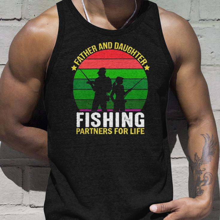 Father And Daughter Fishing Partners Father And Daughter Fishing Partners For Life Fishing Lovers Tank Top Gifts for Him