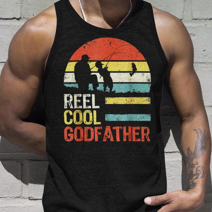 Fishing Reel Cool Godfather V3 Unisex Tank Top Gifts for Him