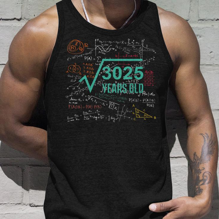 Formulas Root 3025 55Th Fifty Five Birthday Unisex Tank Top Gifts for Him