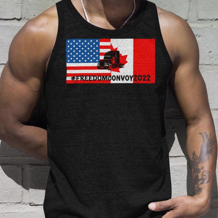 Freedom Convoy V2 Unisex Tank Top Gifts for Him