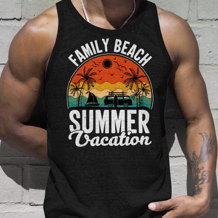 Funny Enjoy The Summer Family Beach Summer Vacation Unisex Tank Top Gifts for Him