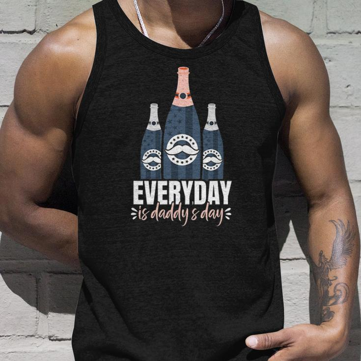 Funny Everyday Is Daddys Day Fathers Day Gift For Dad Unisex Tank Top Gifts for Him
