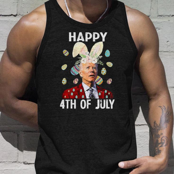 Funny Joe Biden Merry Christmas Confused Easter Day Unisex Tank Top Gifts for Him