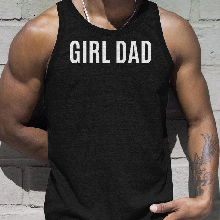 Girl Dad Fathers Day From Daughter Baby Girl Raglan Baseball Tee Tank Top Gifts for Him