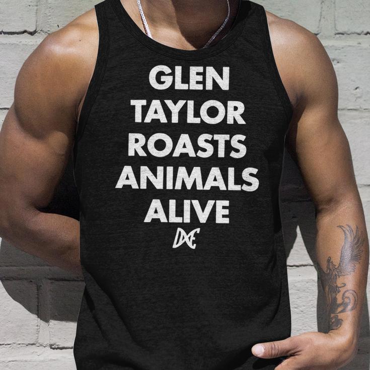 Glen Taylor Roasts Animals Alive Unisex Tank Top Gifts for Him