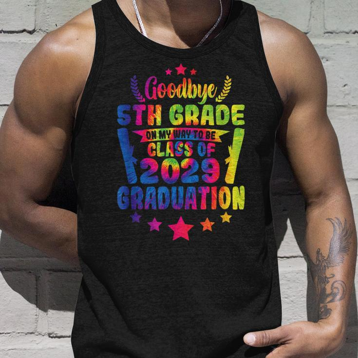Goodbye 5Th Grade Class Of 2029 Graduate 5Th Grade Tie Dye Unisex Tank Top Gifts for Him