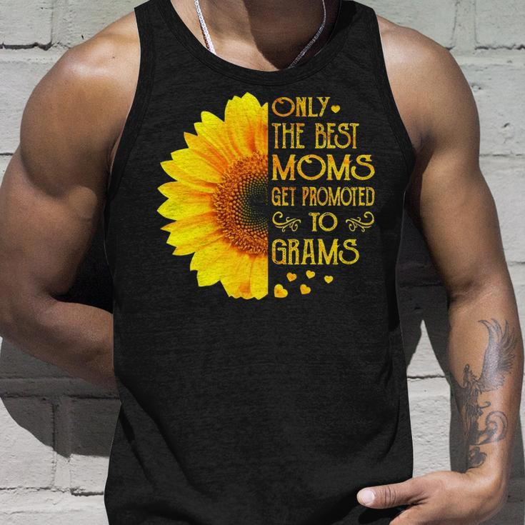 Grams Grandma Gift Only The Best Moms Get Promoted To Grams Unisex Tank Top Gifts for Him