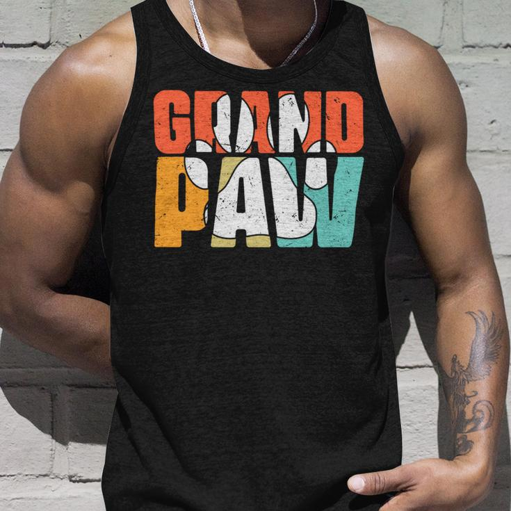 Grand Paw Dog Father Dog Dad Gift Unisex Tank Top Gifts for Him