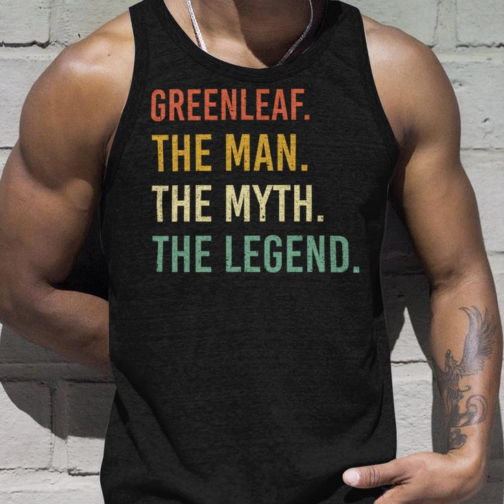 Greenleaf Name Shirt Greenleaf Family Name V2 Unisex Tank Top Gifts for Him