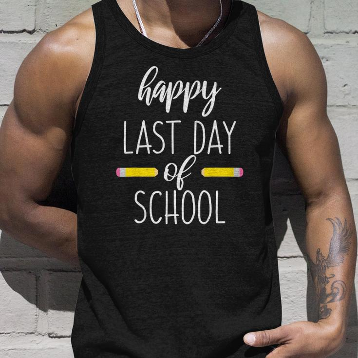 Happy Last Day Of School For Teachers End Of School Year Unisex Tank Top Gifts for Him