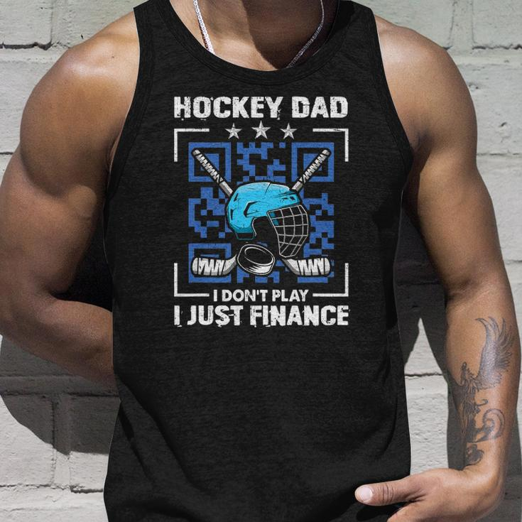 Mens Hockey Dad Tee Hockey Dad I Dont Play I Just Finance Tank Top Gifts for Him