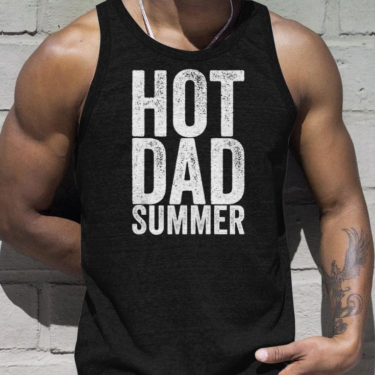 Hot Dad Summer Outdoor Adventure Unisex Tank Top Gifts for Him