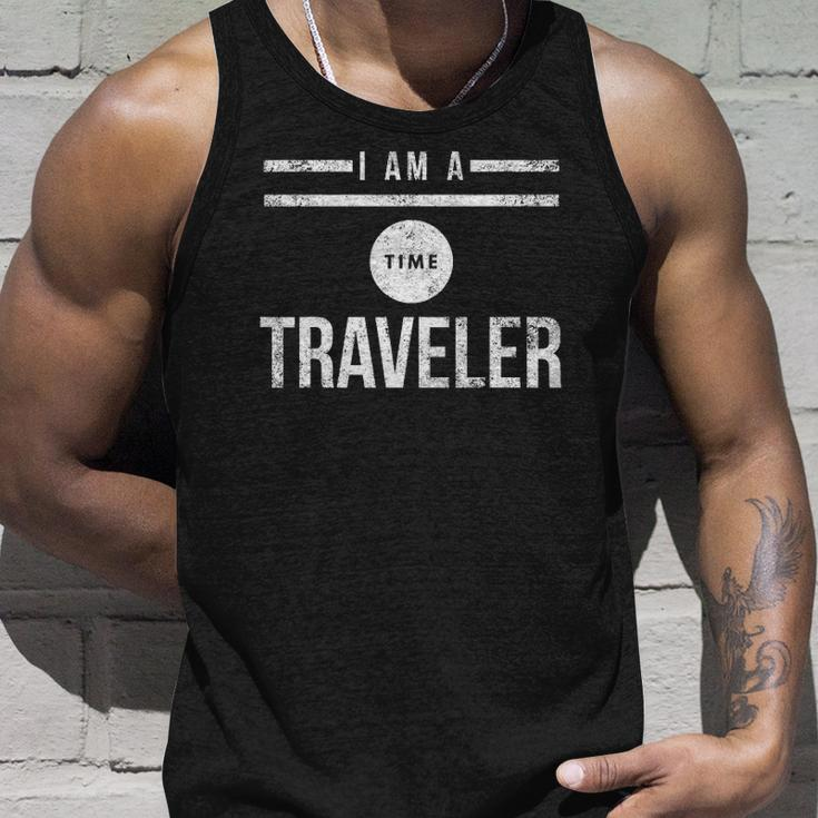I Am A Time Traveler Unisex Tank Top Gifts for Him