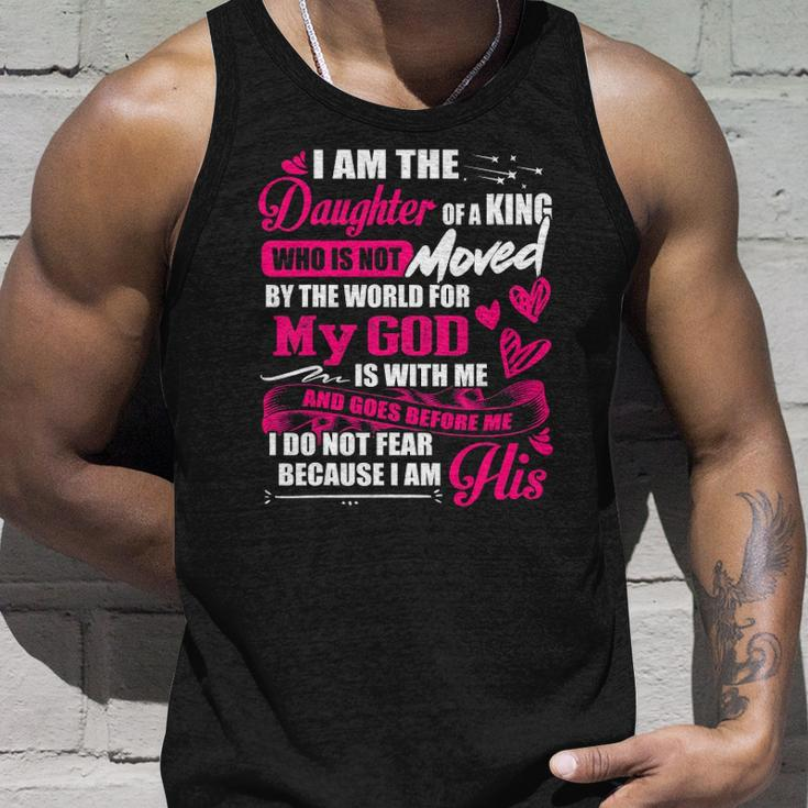 I Am The Daughter Of A King Fathers Day For Women Unisex Tank Top Gifts for Him