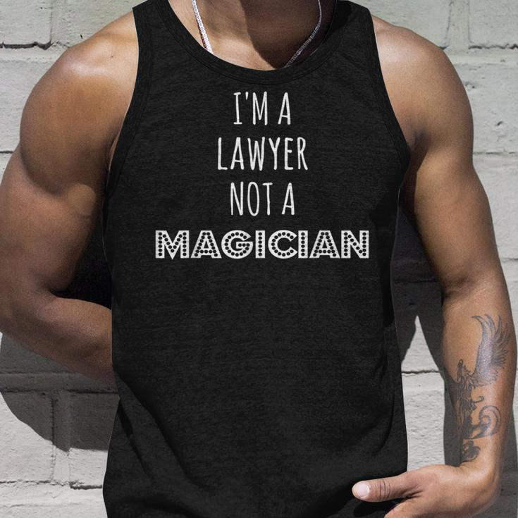 Im A Lawyer Not A Magician Sarcastic Unisex Tank Top Gifts for Him