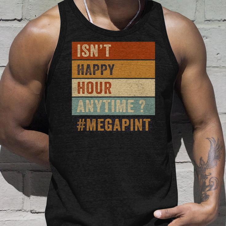 Isnt Happy Hour Anytime Funny Trendy Women Men Retro Unisex Tank Top Gifts for Him
