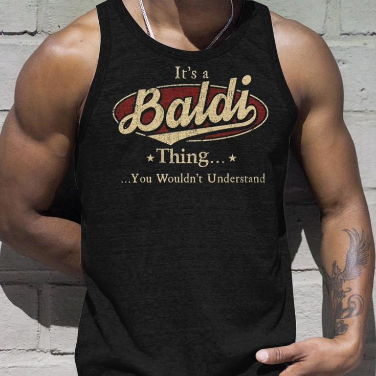 Its A Baldi Thing You Wouldnt Understand Shirt Personalized Name GiftsShirt Shirts With Name Printed Baldi Unisex Tank Top Gifts for Him