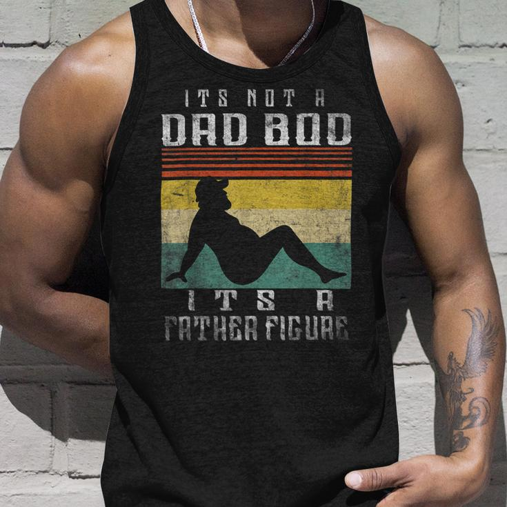 Its Not A Dad Bod Its A Father Figure Fathers Day Vintage Unisex Tank Top Gifts for Him