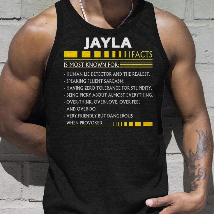 Jayla Name Gift Jayla Facts V2 Unisex Tank Top Gifts for Him