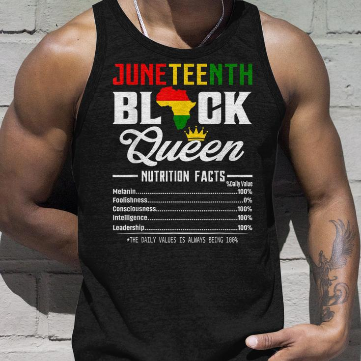 Junenth Womens Black Queen Nutritional Facts 4Th Of July Unisex Tank Top Gifts for Him