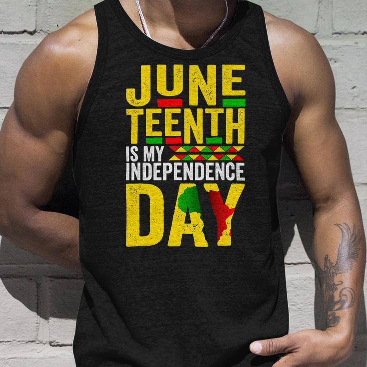 Juneteenth Is My Independence Day 1865 African American Unisex Tank Top Gifts for Him