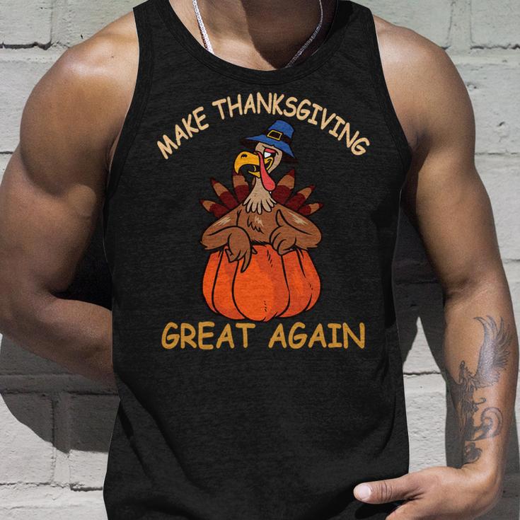 Make Thanksgiving Great Again Funny 1 Shirt Unisex Tank Top Gifts for Him