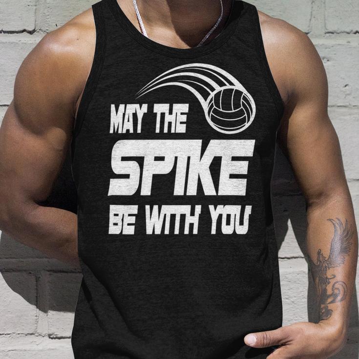 May The Spike Be With You Funny Volleyball Unisex Tank Top Gifts for Him