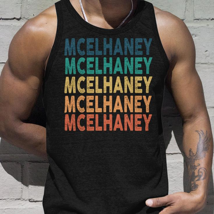Mcelhaney Name Shirt Mcelhaney Family Name Unisex Tank Top Gifts for Him