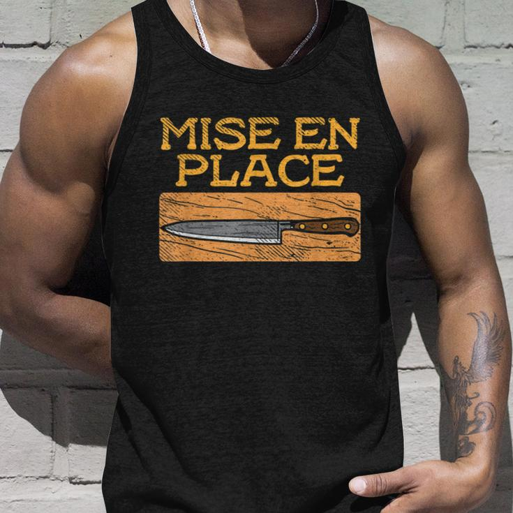 Mise En Place Chef Funny Cook Cooking French Culinary Unisex Tank Top Gifts for Him