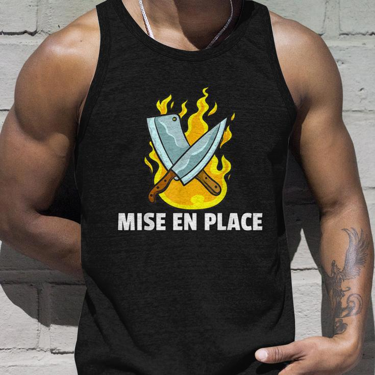 Mise En Place Culinary Kitchen For Chef Cook Unisex Tank Top Gifts for Him