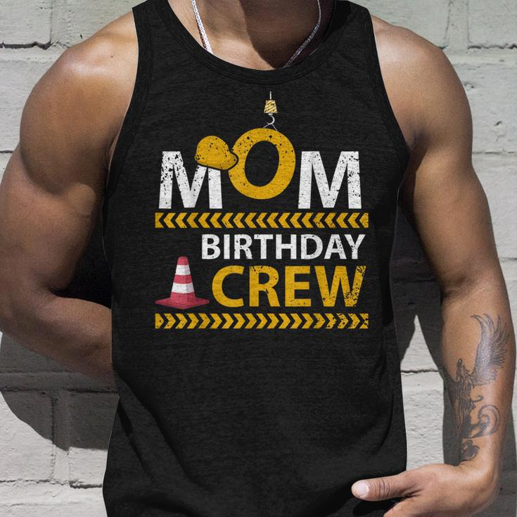 Mom Birthday Crew Construction Birthday Party Supplies Unisex Tank Top Gifts for Him