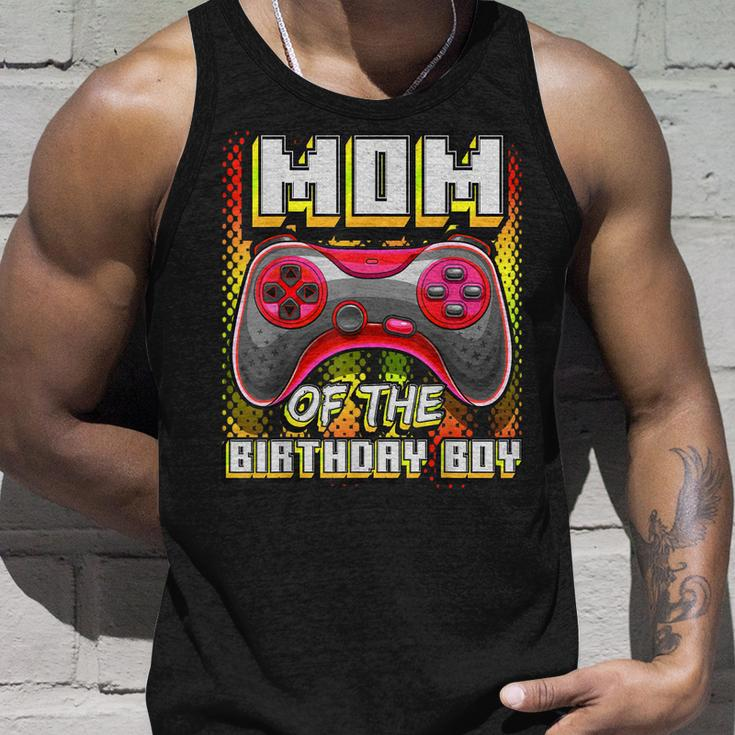 Mom Of The Birthday Boy Matching Video Gamer Birthday Party Unisex Tank Top Gifts for Him