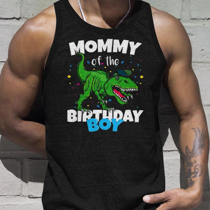 Mommy Of The Birthday Boy Dinosaurrex Anniversary Unisex Tank Top Gifts for Him