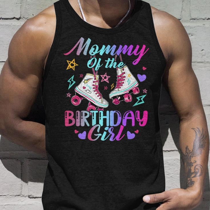 Mommy Of The Birthday Girl Rolling Birthday Roller Skates Unisex Tank Top Gifts for Him