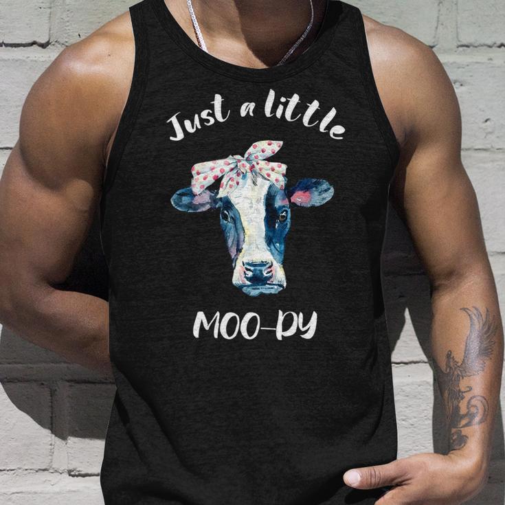 Moody Cow Lovers Farm Clothes Cowgirl Unisex Tank Top Gifts for Him