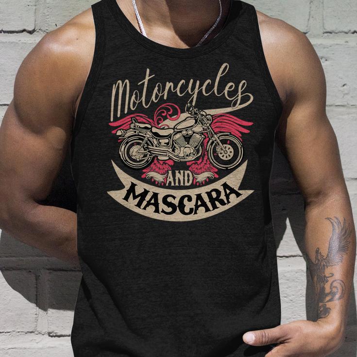 Motorcycles Mascara Moped Chopper 463 Shirt Unisex Tank Top Gifts for Him