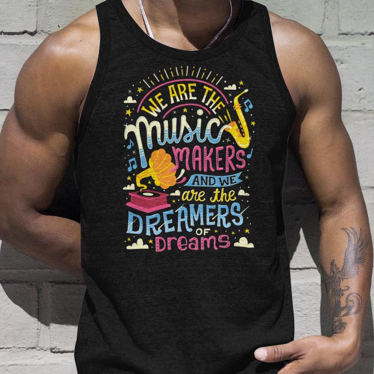 Music Makers And Dreamers 284 Trending Shirt Unisex Tank Top Gifts for Him